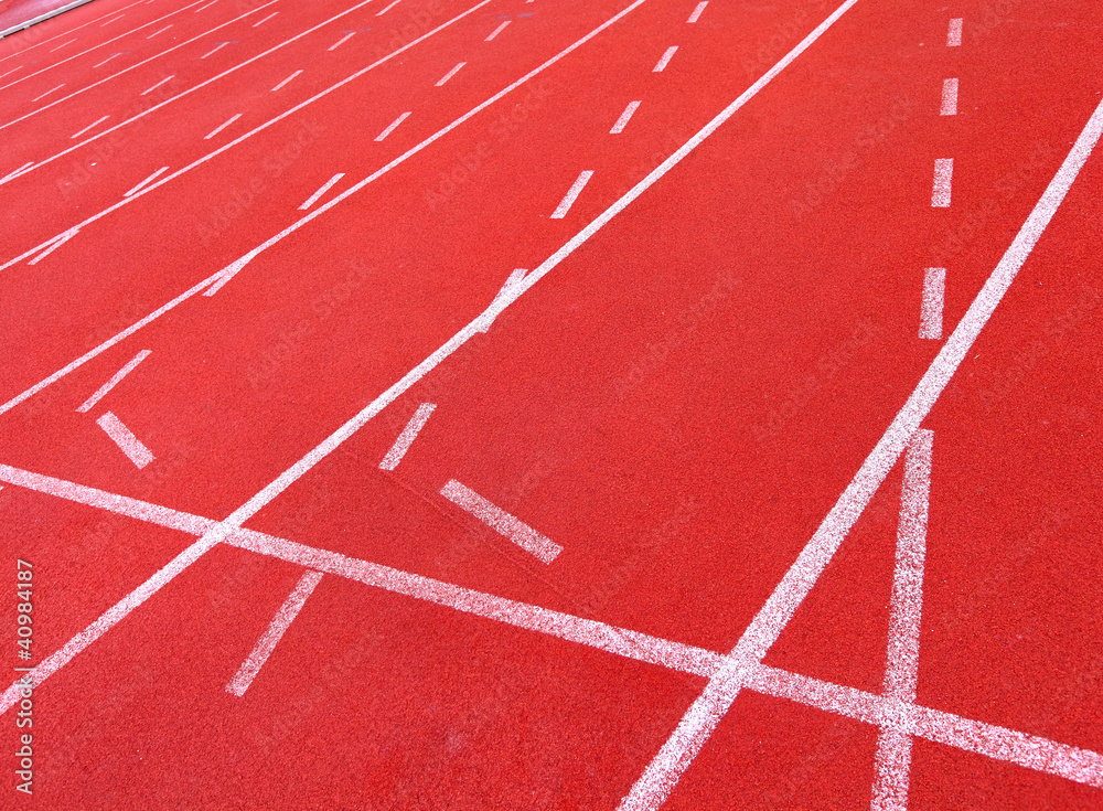 Fototapeta premium sport running track
