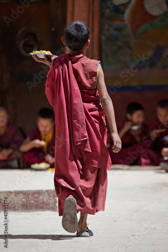 Canvas-taulu Budhist monk
