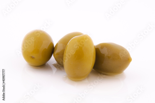 Olives isolated