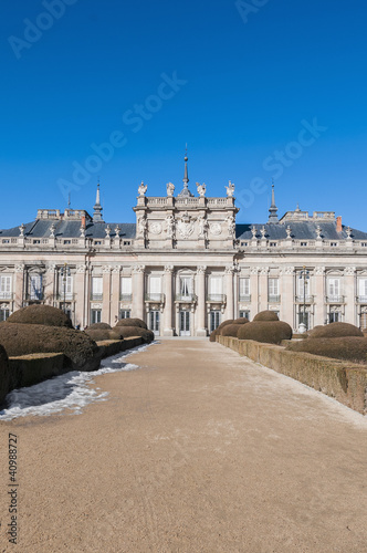 Royal Palace at San Ildefonso, Spain photo