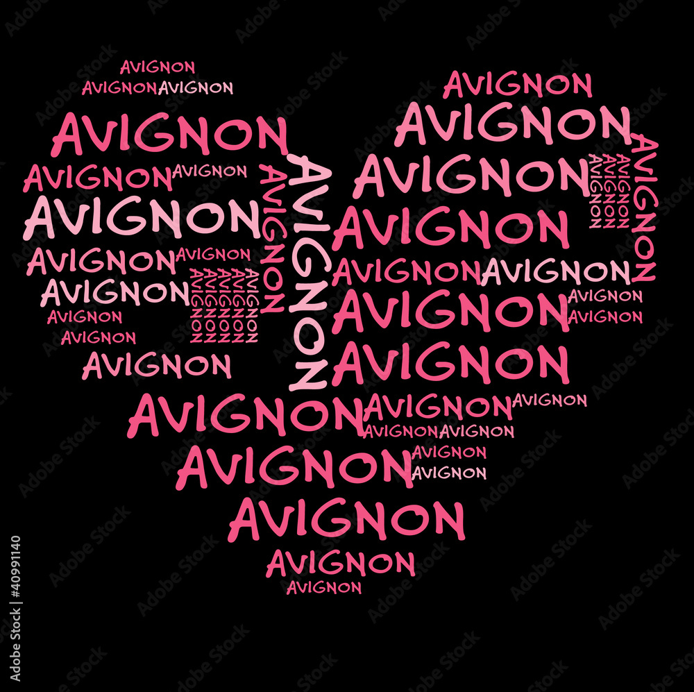Ich liebe Avignon | I love Avignon