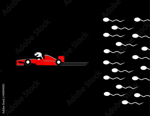 Racing sperm