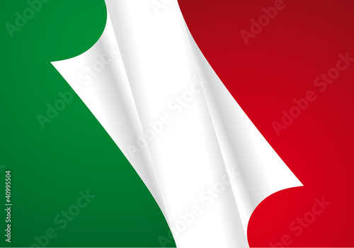 Bandiera italiana new photo