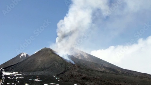 Etna eruption photo