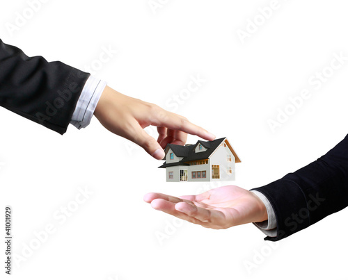 House in hands