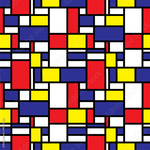 Retro Seamless Grid Pattern