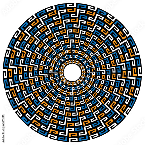 Circular Maya Background