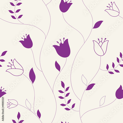 Stylish floral background