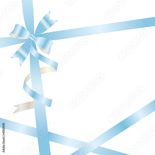 light blue ribbon background