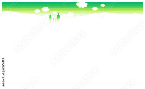 空、家、家族_春