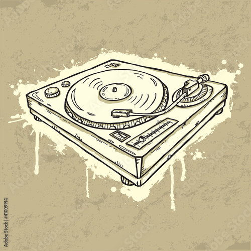 Grunge turntable