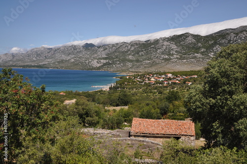Obraz na plátně Kroatische Adriaküste