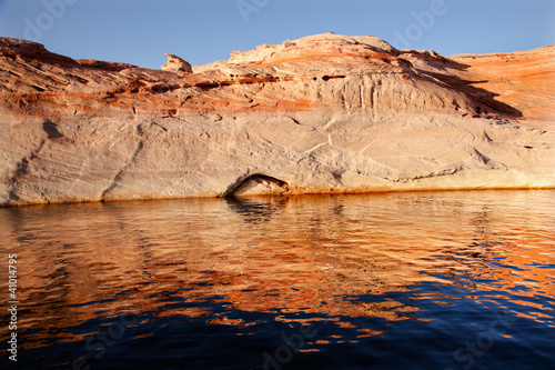 Antelope Canyon Reflection Lake Powell Arizona