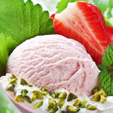 Eis - Erdbeeren