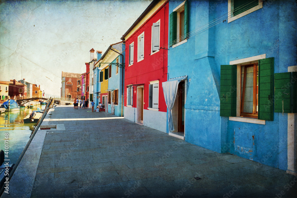 Fototapeta premium Burano, Venezia