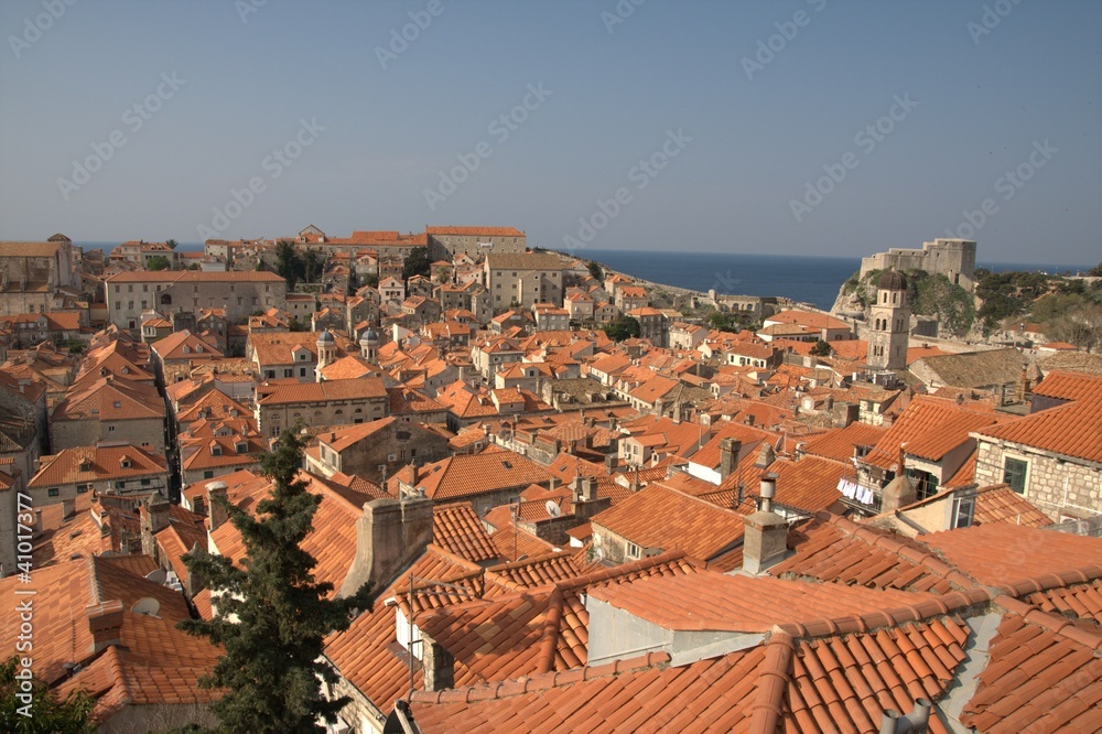 Dubrovnik, Blick auf die Altstadt