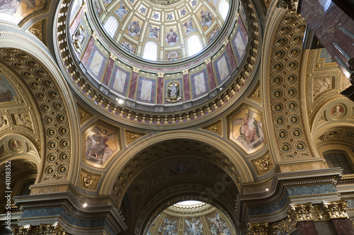 St Stephans Basilica in Budapest Hungary