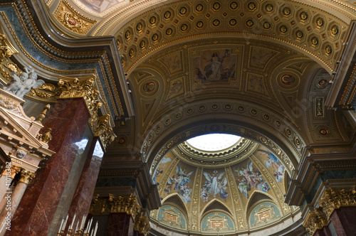 St Stephans Basilica in Budapest Hungary © quasarphotos