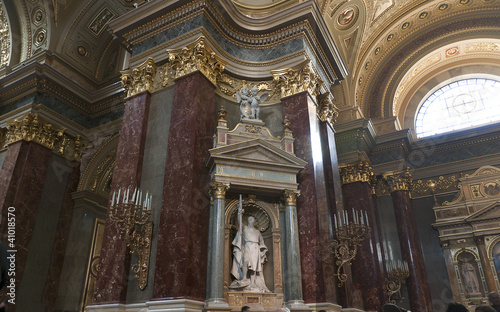 St Stephans Basilica in Budapest Hungary
