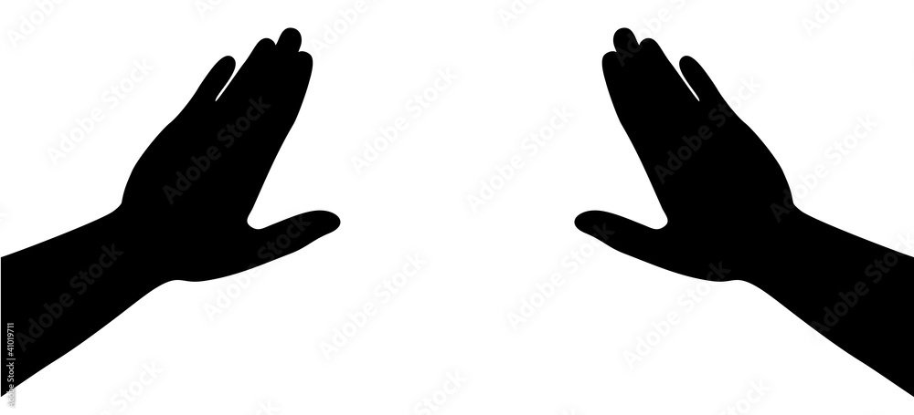 Obraz premium Two hands