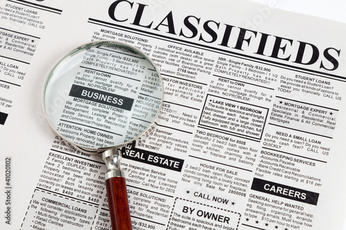 Fake Classified Ad