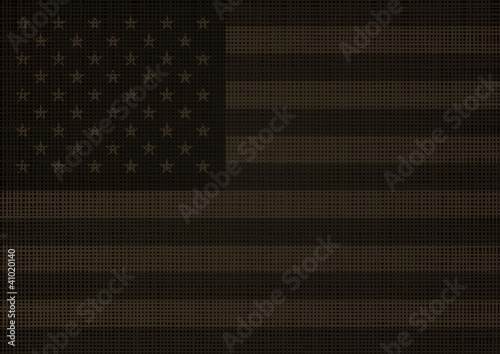 Drapeau_US_Toile_Noire