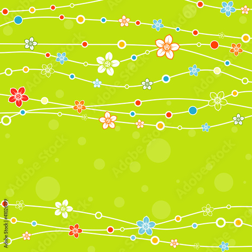 Template greeting card, vector