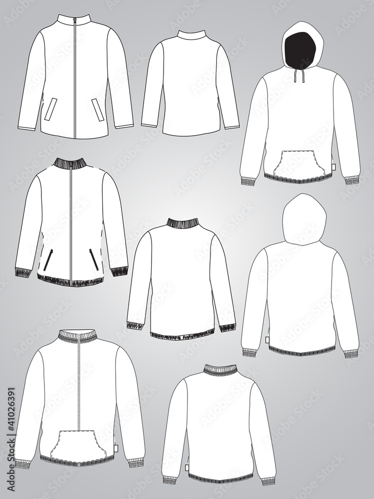 vector sweatshirt design collection vector sweatshirt design collection