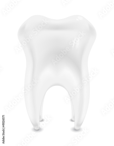 White tooth
