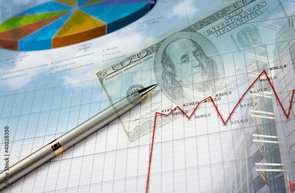 Financial and business charts and graphs Financial and business charts and graphs