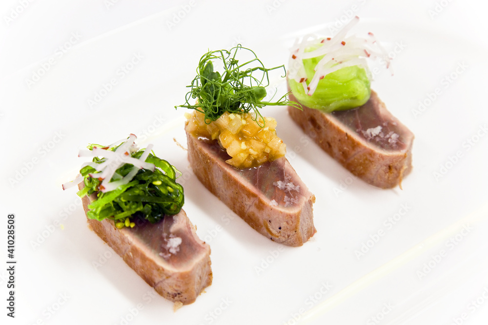 Brazed Raw Tuna Brazed Raw Tuna
