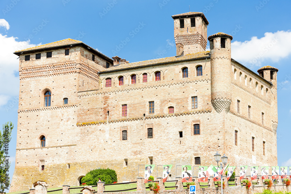 Grinzane Cavour Castle, Piedmont, Italy