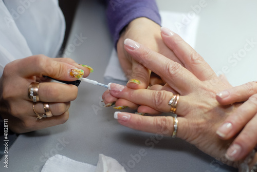 Woman   Manicure
