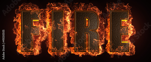burning word
