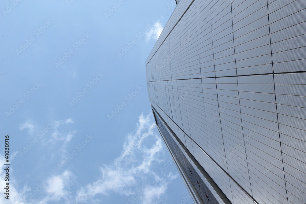 高層ビル 空 高層ビル 空