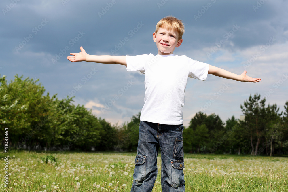 litlle boy outdoors litlle boy outdoors