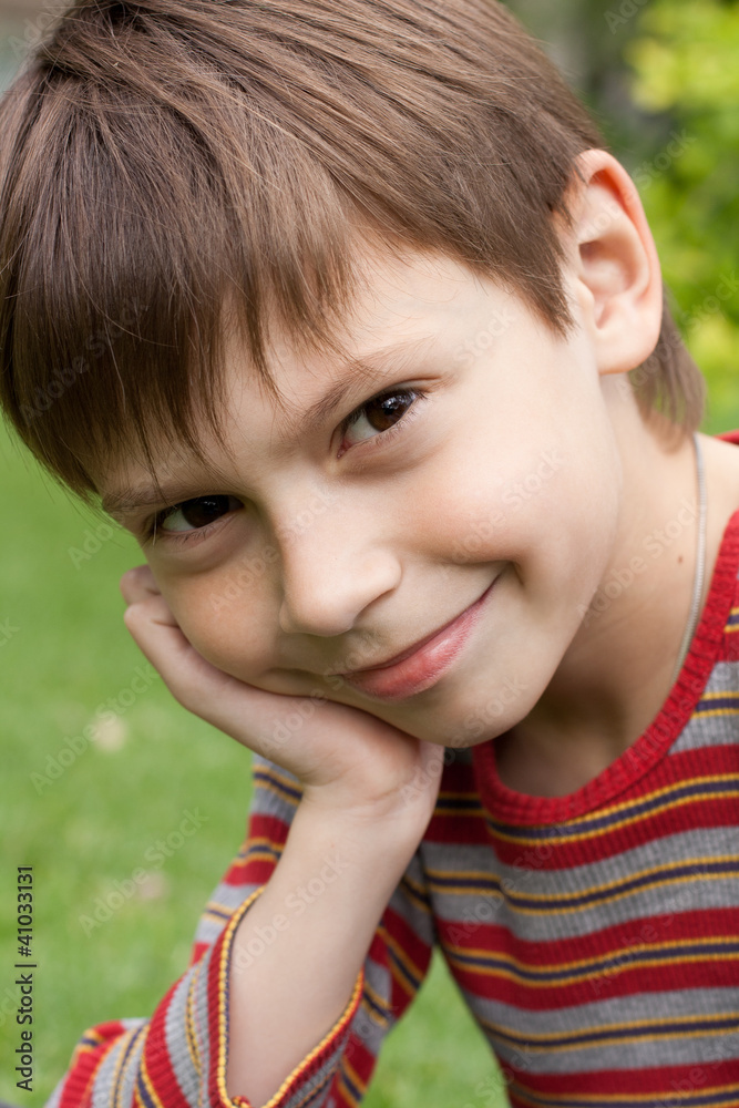 portrait of a cute little boy portrait of a cute little boy