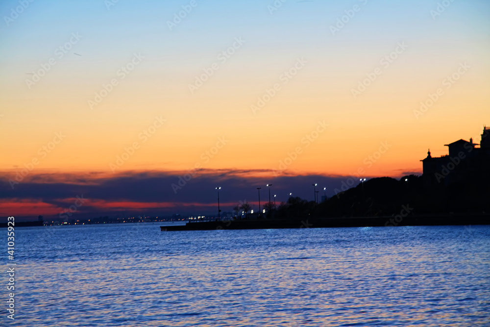Istanbul Caddebostan skyline