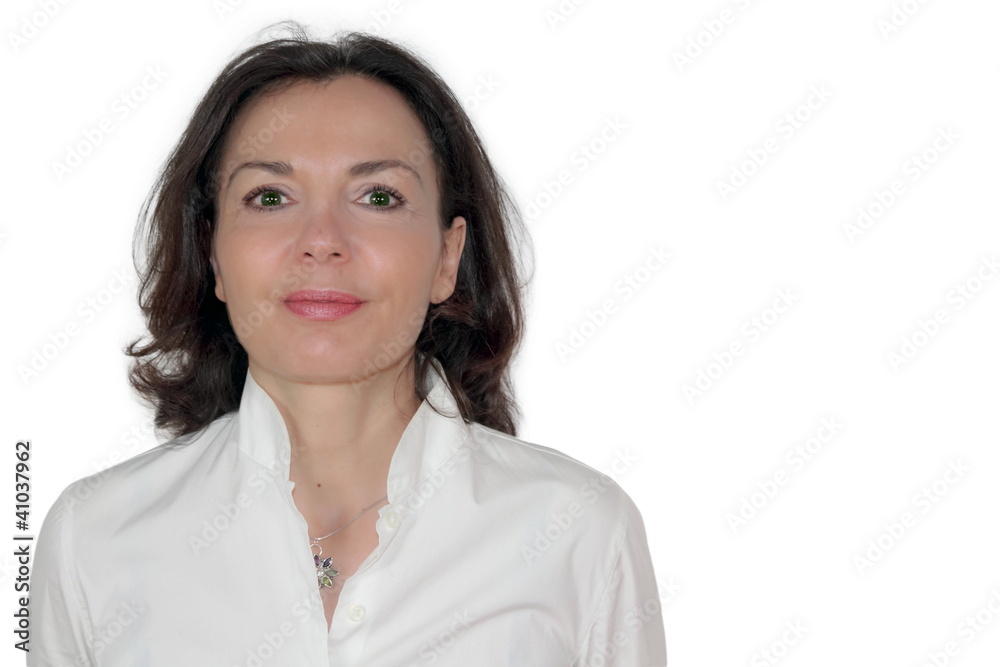 Geschäftsfrau mit Vision Geschäftsfrau mit Vision