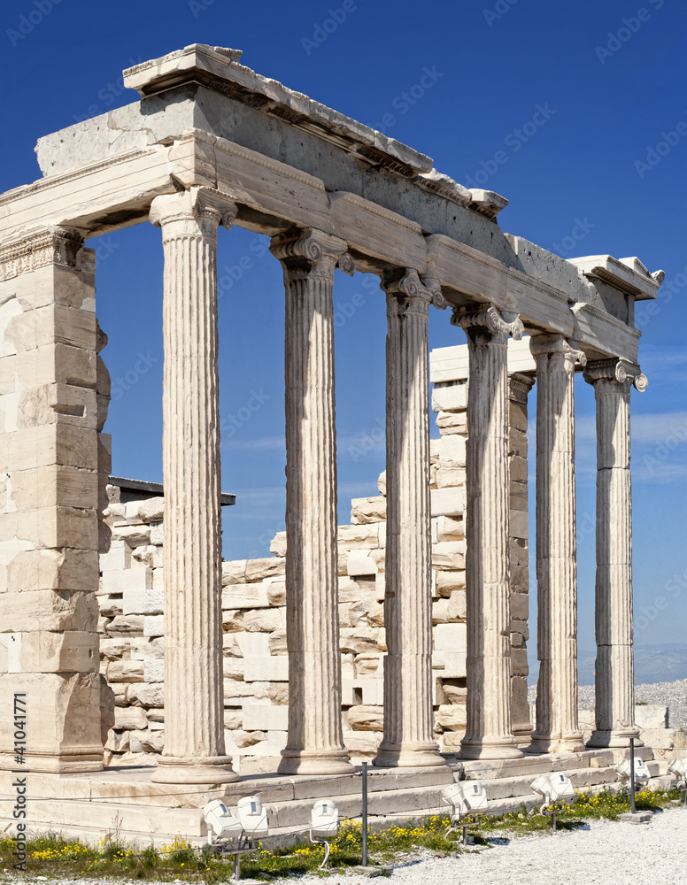 Ruins of Erechtheion temple - Acropolis