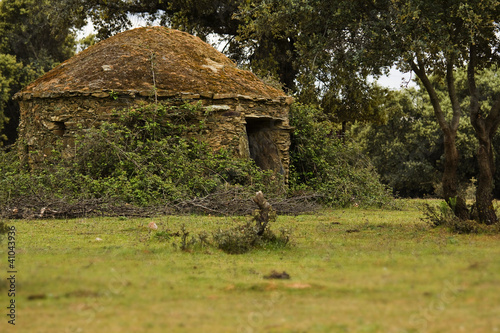 Hut of shepherds photo