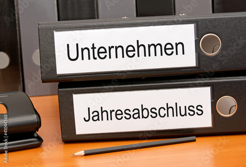 Unternehmen und Jahresabschluss photo