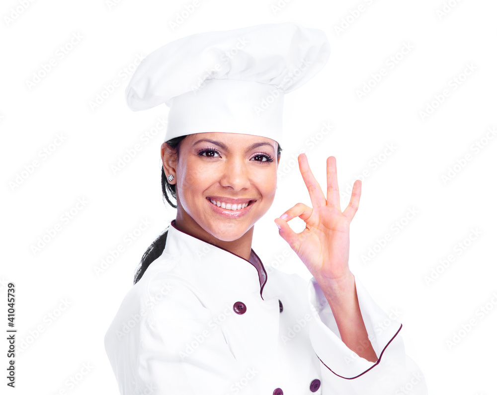 Chef woman. Chef woman.