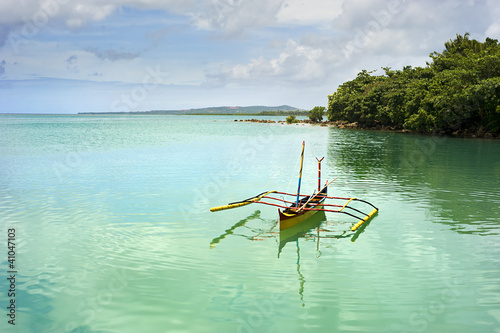 Traditional Philippines boat