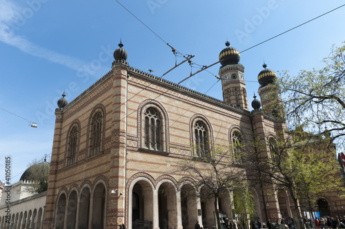 Zsinagoga the largest Synagogue in Budapest Hungary