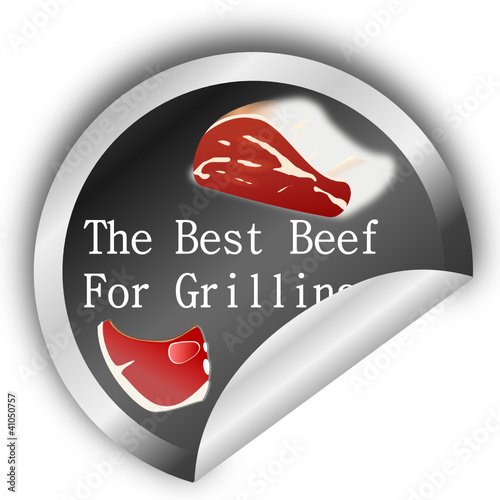 Sticker - The Best Beef