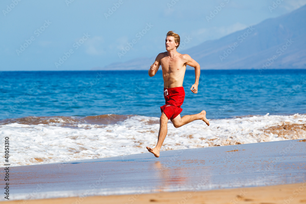 Runner on Beach