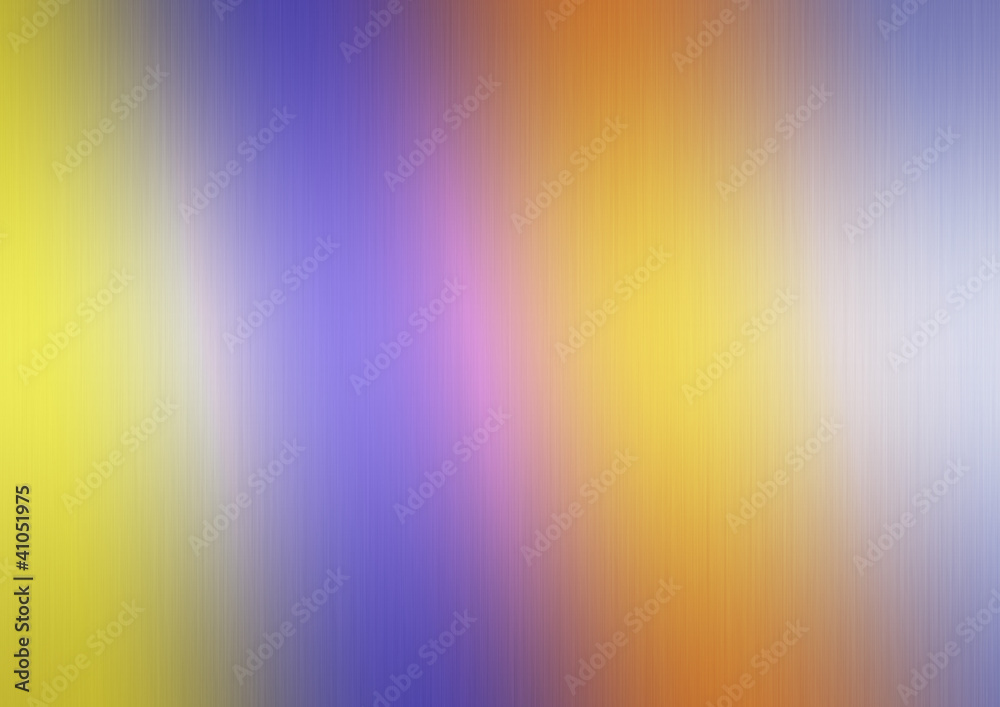 Alu gebŸrstet mit farbiger Lichtspiegelung