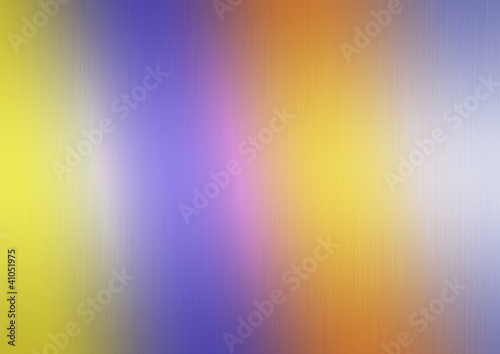Alu gebŸrstet mit farbiger Lichtspiegelung