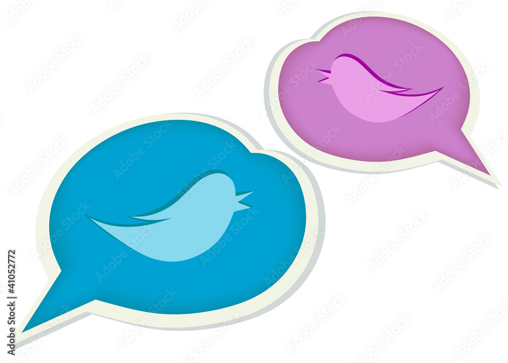 Obraz premium Twitter Icon